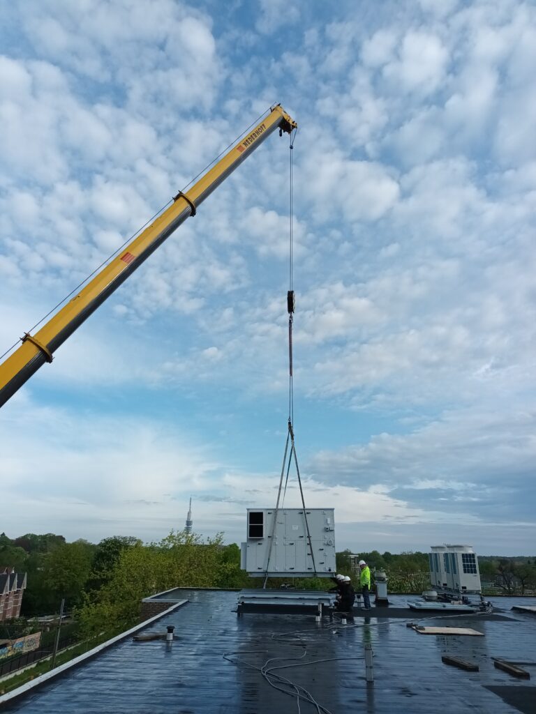 Toepassing Ned Air RotorLine met warmtepompen Noorderhaeve